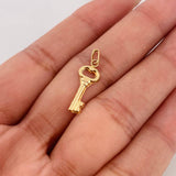 Pendant Key 0.5g / 1 in Yellow Gold 18K