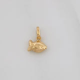 Pendant Fish 0.35g / 1/2 in 18K Yellow Gold