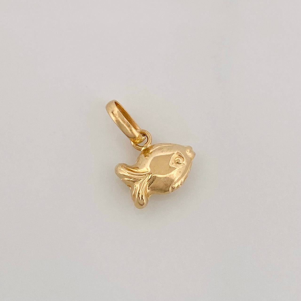 Pendant Fish 0.35g / 1/2 in 18K Yellow Gold