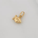 Pendant Fish 0.35g / 1/2 in 18K Yellow Gold