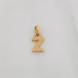 Dije Letra Z 0.6g / 1/2 in Oro Amarillo 18K