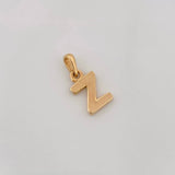 Dije Letra Z 0.6g / 1/2 in Oro Amarillo 18K