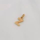 Dije Letra Z 0.6g / 1/2 in Oro Amarillo 18K