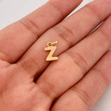 Dije Letra Z 0.6g / 1/2 in Oro Amarillo 18K