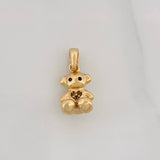 Pendant Bear 2.2g / 3/4 in 18K Yellow Gold