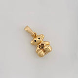 Pendant Bear 2.2g / 3/4 in 18K Yellow Gold