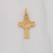 Dije Cruz Rostro Cristo 1.7g / 1 in Oro Amarillo 18K