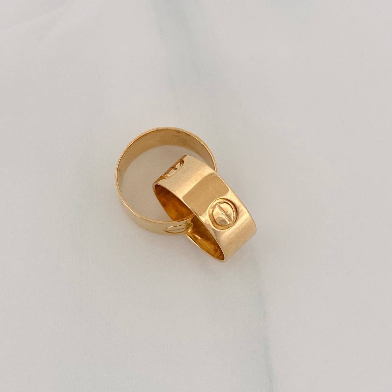 Dije Tornillo 2.55g / 3/4 in Oro Amarillo 18K