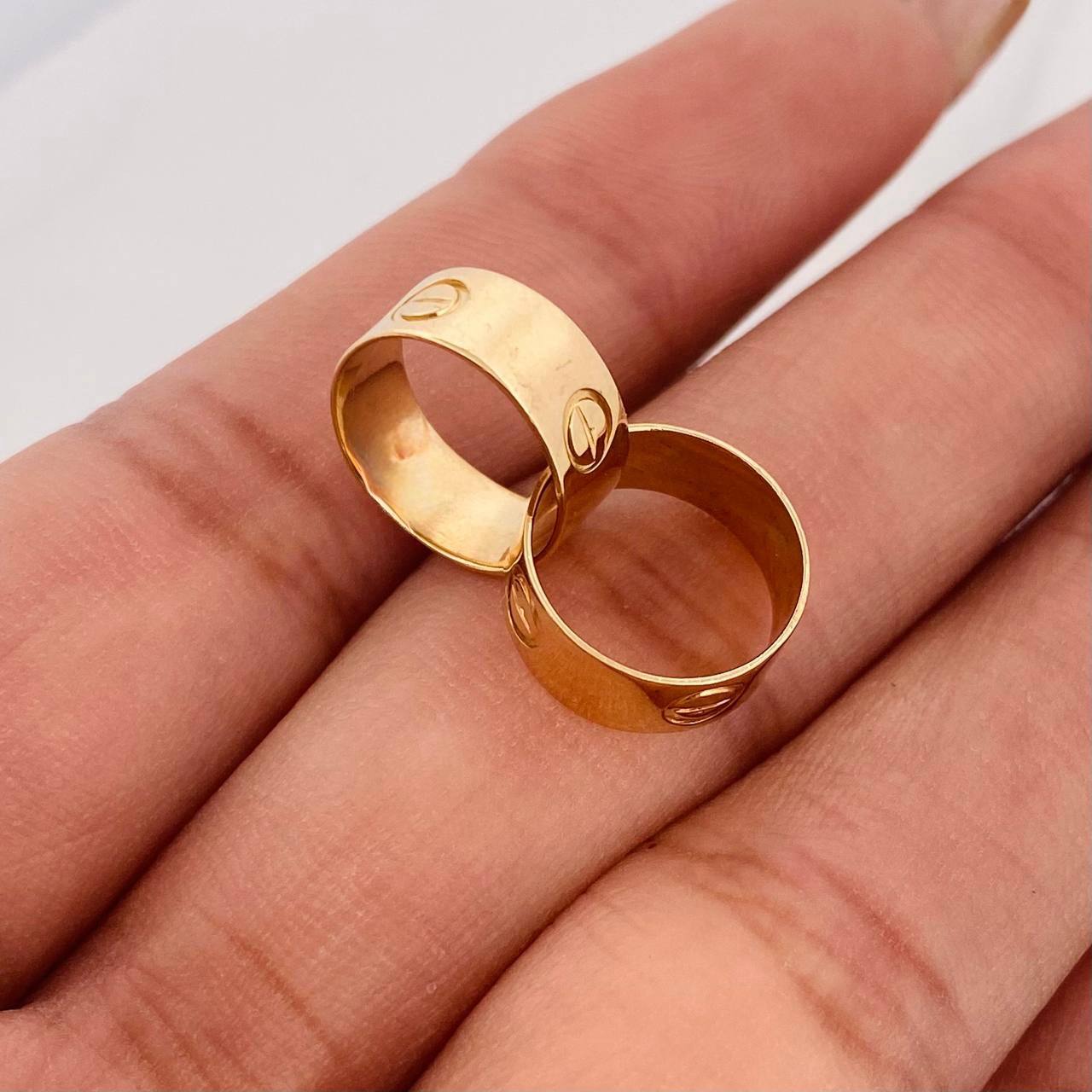 Dije Tornillo 2.55g / 3/4 in Oro Amarillo 18K