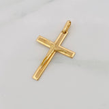 Dije Cruz Cristo 3.45g / 1 1/2 in Oro Amarillo 18K