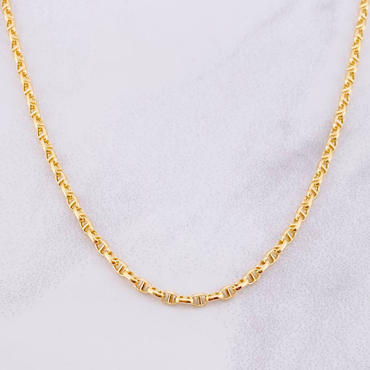 Mariner Chain 4.9g / 24 in / 2.6mm Yellow Gold 18K