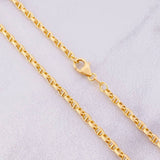 Mariner Chain 4.15g / 20 in / 2.6mm Yellow Gold 18K