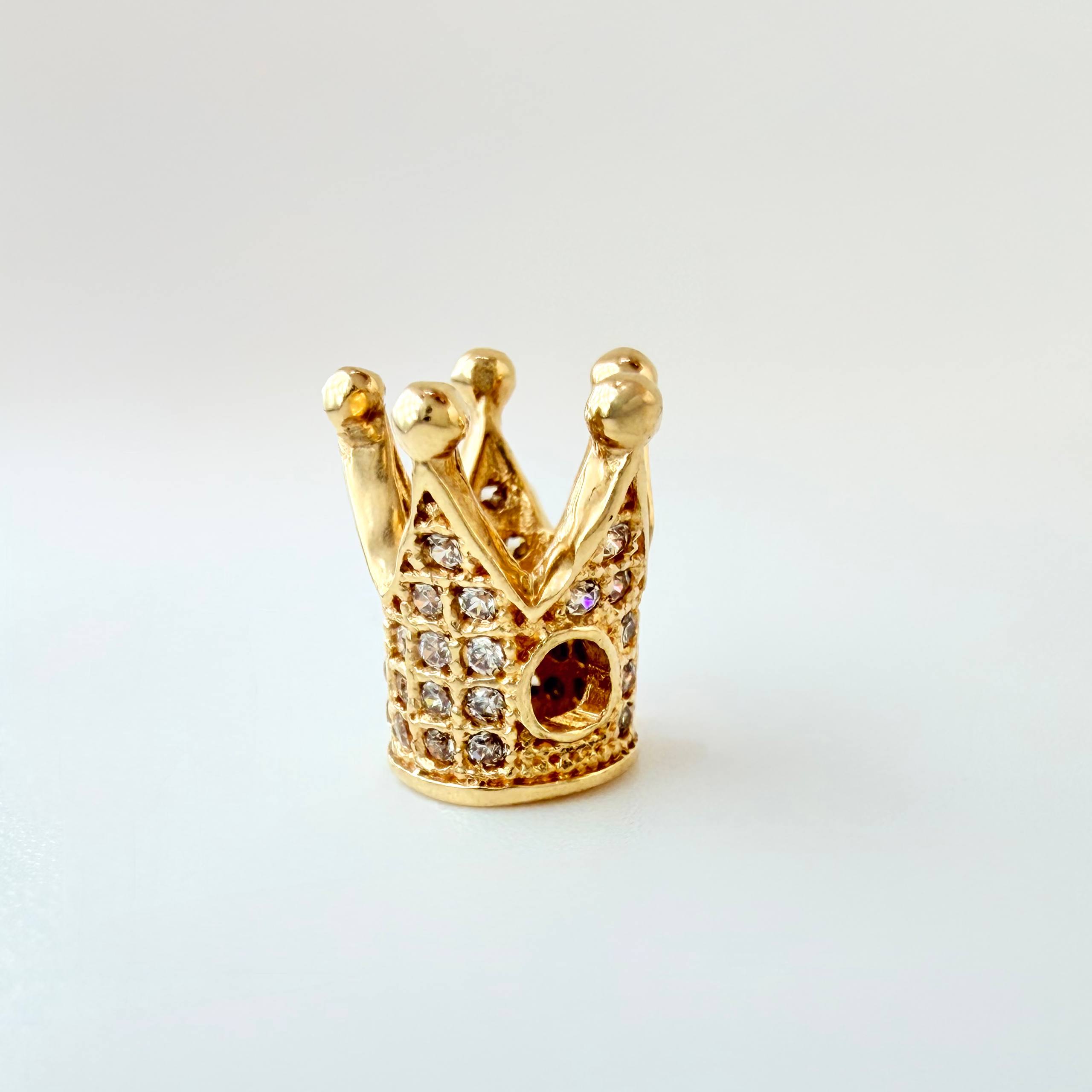 Herraje Corona 1.7gr / 1/2 in / Oro Amarillo 18K ©