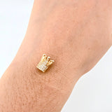 Herraje Corona 1.65gr / 1/2 in / Oro Amarillo 18K ©