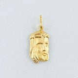 Pendant Jesus Face 0.85gr / 1 in / 18K Yellow Gold