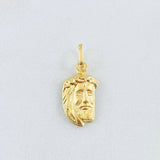 Pendant Jesus Face 0.55gr / 3/4 in / 18K Gold