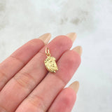Dije Rostro Jesus 0.55gr / 3/4 in / Oro Amarillo 18K *