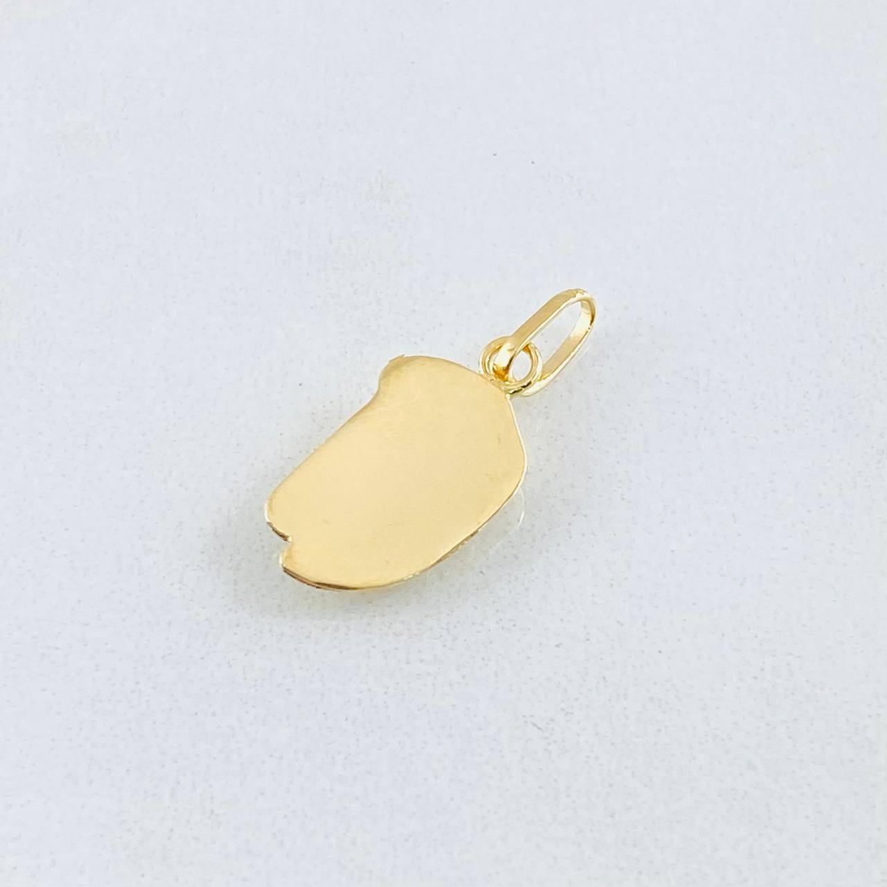 Dije Rostro Cristo 0.6gr / 3/4 in / Oro Amarillo 18K