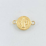 Herraje San Benito 0.5gr / 3/4 in / Oro Amarillo 18K *