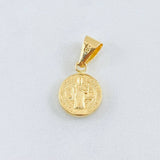 San Benito Pendant 0.6gr / 0.8in / 18K Gold