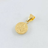 San Benito Pendant 0.6gr / 0.8in / 18K Gold
