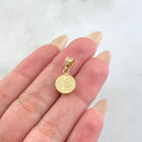 San Benito Pendant 0.6gr / 0.8in / 18K Gold