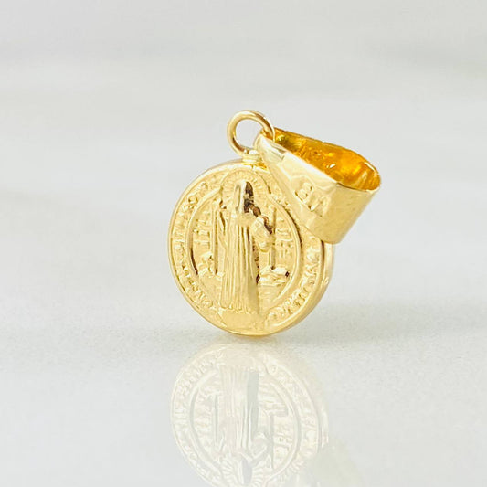 Dije San Benito 0.6gr / 3/4 in / Oro Amarillo 18K