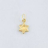 Star of David Pendant 0.25gr / 0.5in / 18K Gold