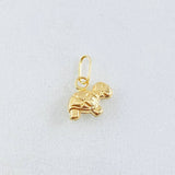 Dije Tortuga 0.3gr / 1/2 in / Oro Amarillo 18K