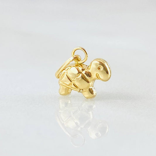 Dije Tortuga 0.3gr / 1/2 in / Oro Amarillo 18K
