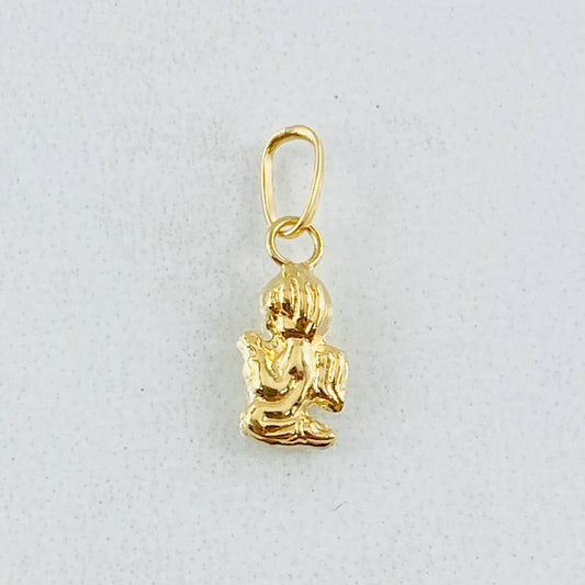 Dije Angel 0.2gr / 1/2 in / Oro Amarillo 18K *