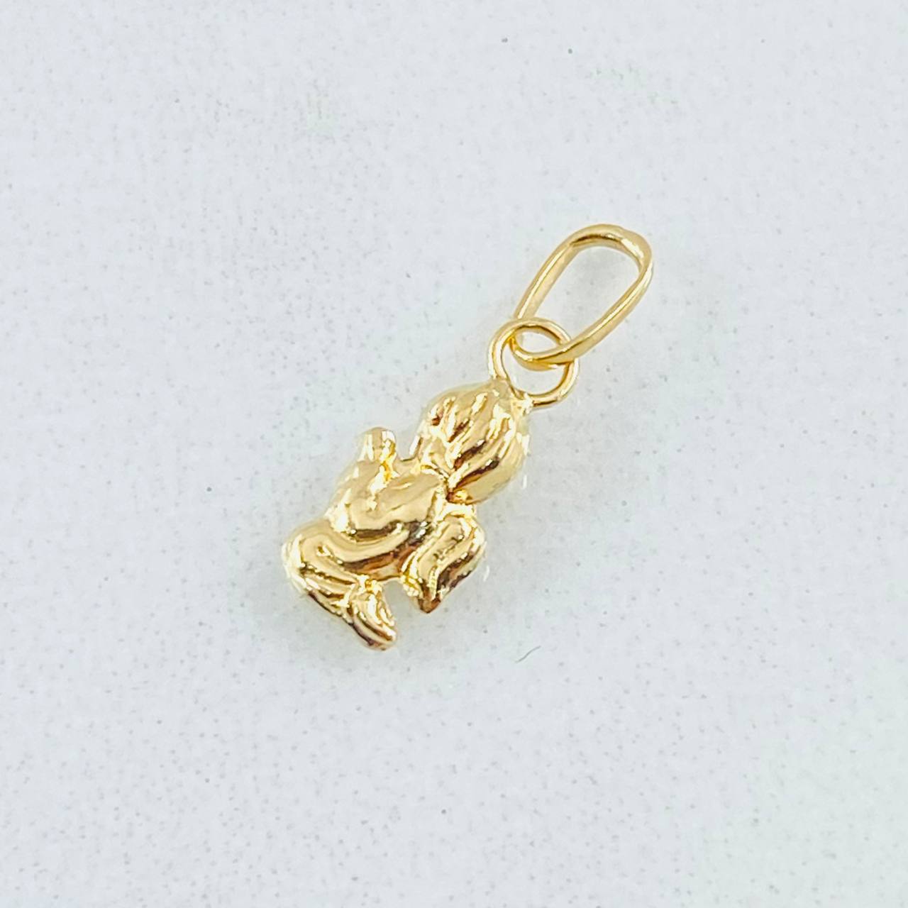 Pendant Angel 0.2gr / 1/2 in / 18K Gold