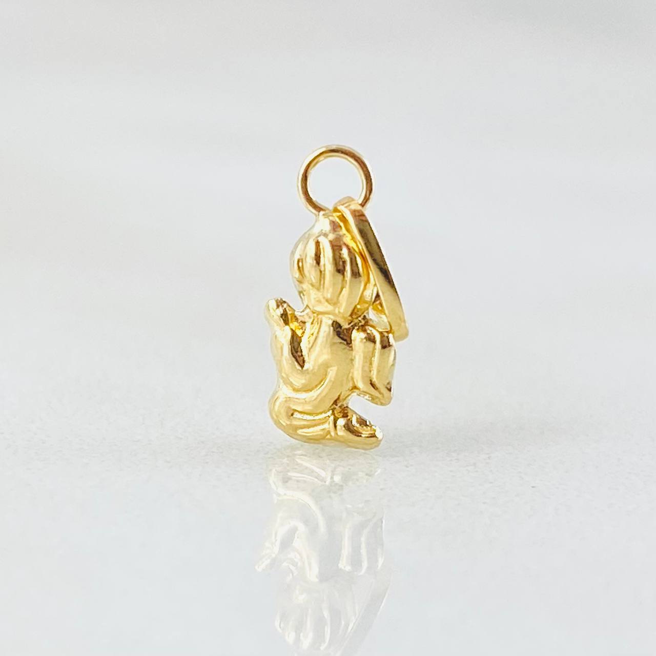 Dije Angel 0.2gr / 1/2 in / Oro Amarillo 18K *