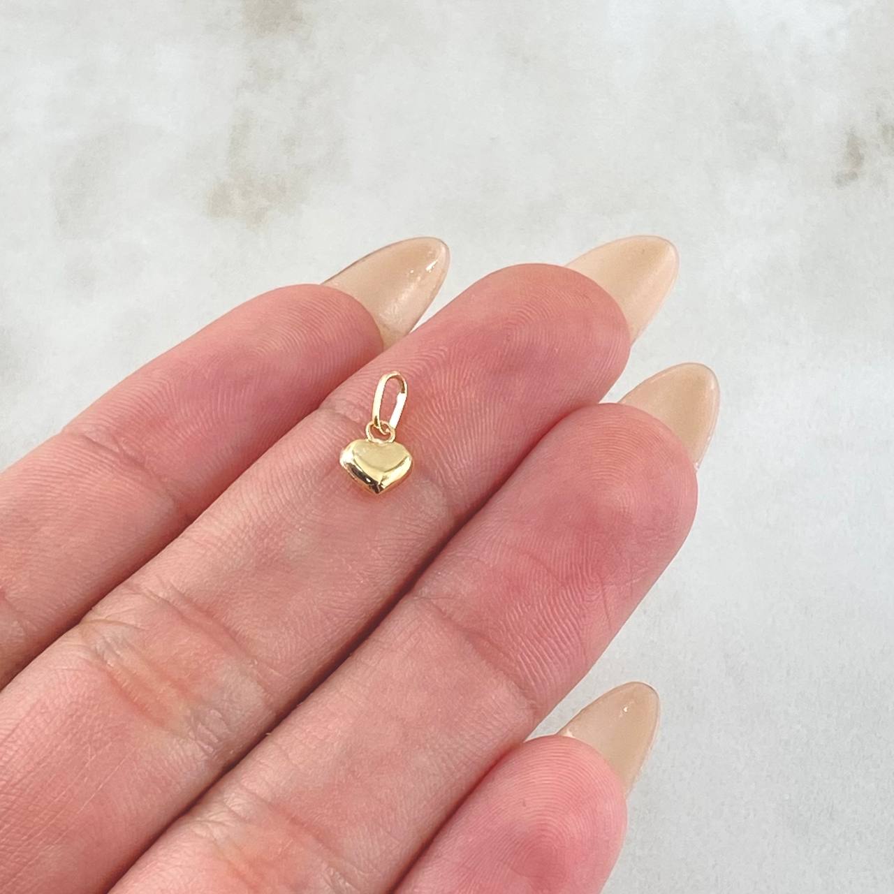 Dije Corazon 0.2gr / 1/2 in / Oro Amarillo 18K