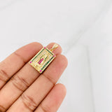 Pendant Virgin of Guadalupe 4.3g / 1 1/4 in Yellow Gold 18K