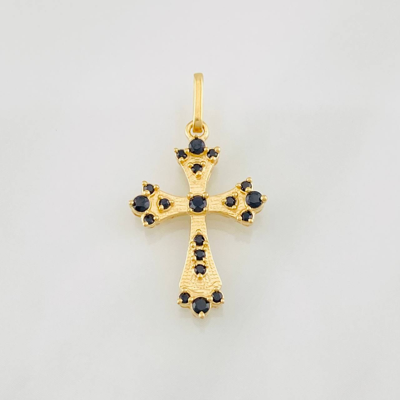 Pendant Cross 1.35g / 1 in Yellow Gold 18K