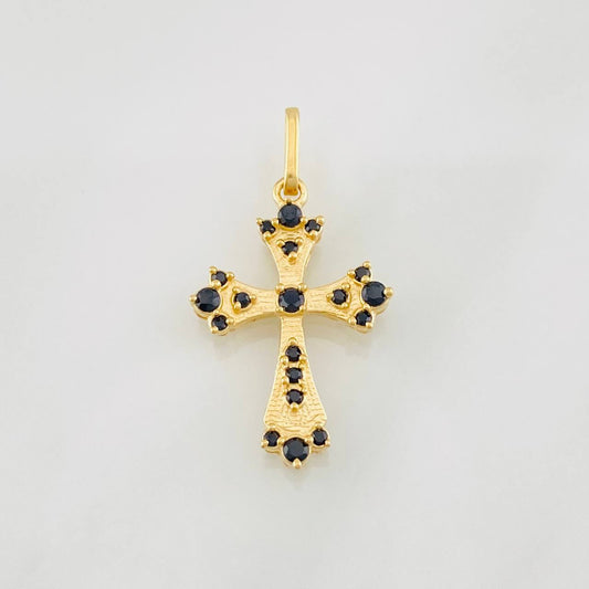 Dije Cruz 1.35g / 1 in Oro Amarillo 18K
