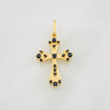 Pendant Cross 1.35g / 1 in Yellow Gold 18K