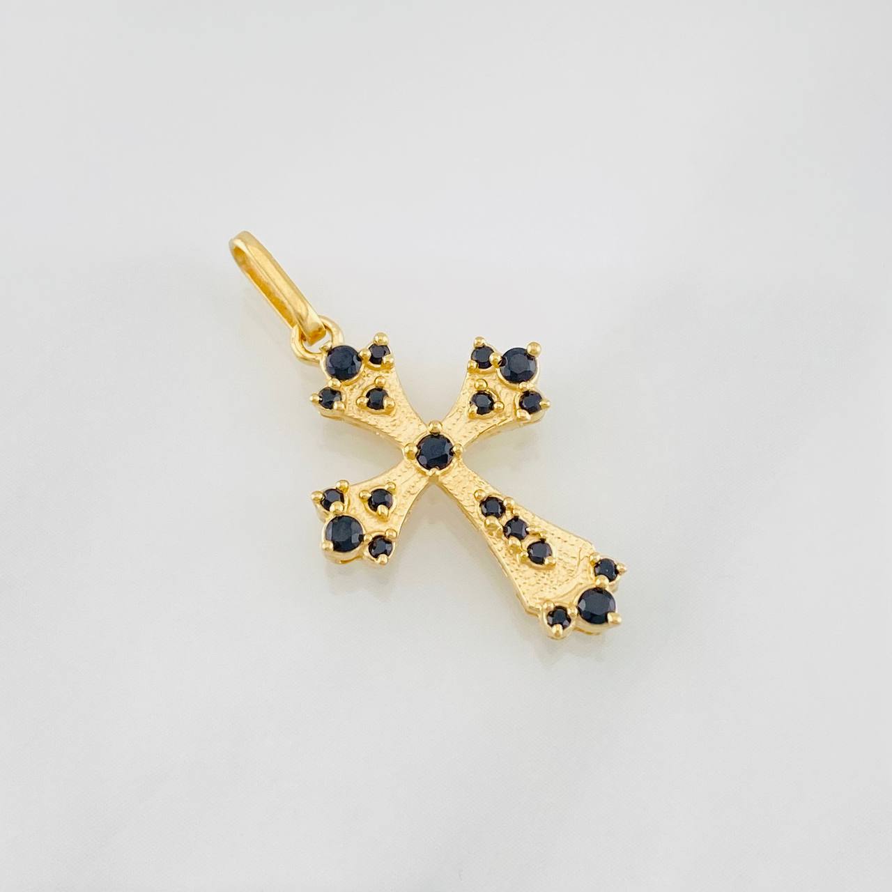 Pendant Cross 1.35g / 1 in Yellow Gold 18K