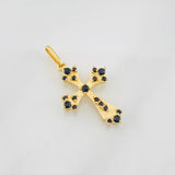 Pendant Cross 1.35g / 1 in Yellow Gold 18K