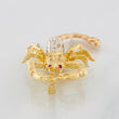 Scorpion Pendant 7.85g / 1 1/2 in Three Golds 18K