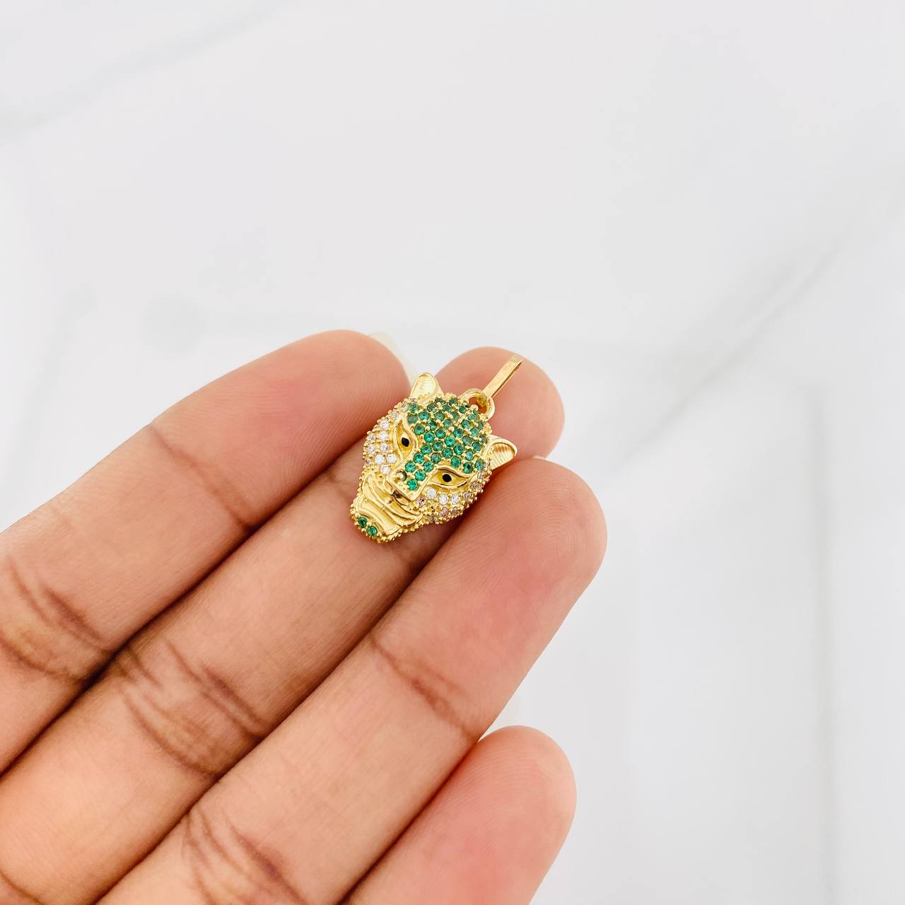 Pendant Panther 2.9g / 1 in Yellow Gold 18K