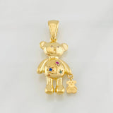 Pendant Bear 7.7g / 1 1/2 in Yellow Gold 18K