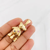 Pendant Bear 7.7g / 1 1/2 in Yellow Gold 18K