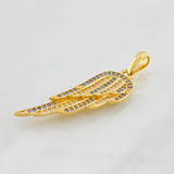 Dije Ala 2.85g / 1 1/2 in Oro Amarillo 18K