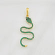 Pendant Snake 1.95g / 1 1/2 in Yellow Gold 18K