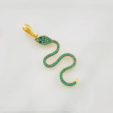 Pendant Snake 1.95g / 1 1/2 in Yellow Gold 18K