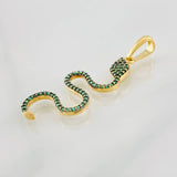 Pendant Snake 1.95g / 1 1/2 in Yellow Gold 18K