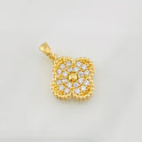 Dije Trebol 2.75g / 3/4 in Oro Amarillo 18K