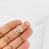 Pendant Rabbit 2.25g / 1 1/4 in Rose Gold 18K